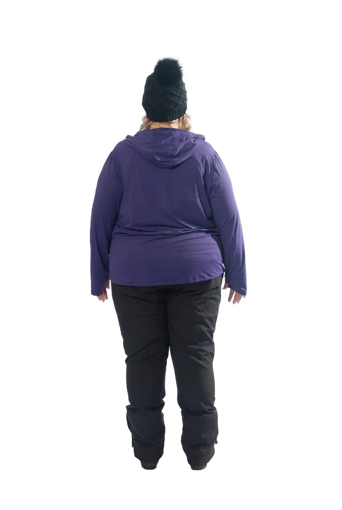 Mountain Hardwear Crater Lake Plus Size LS Hoody | Zodiac
