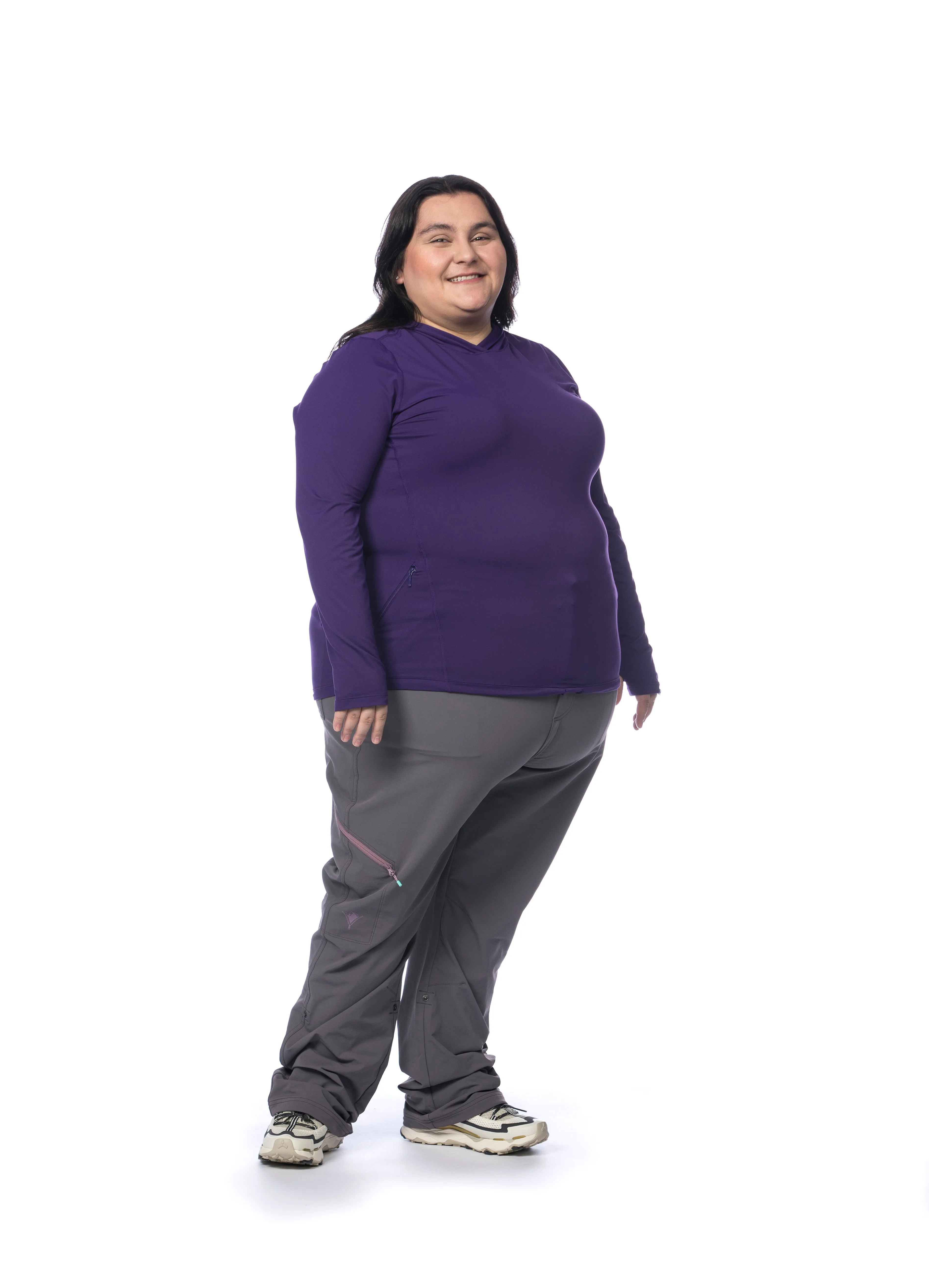 Mountain Hardwear Crater Lake Plus Size LS Hoody | Zodiac