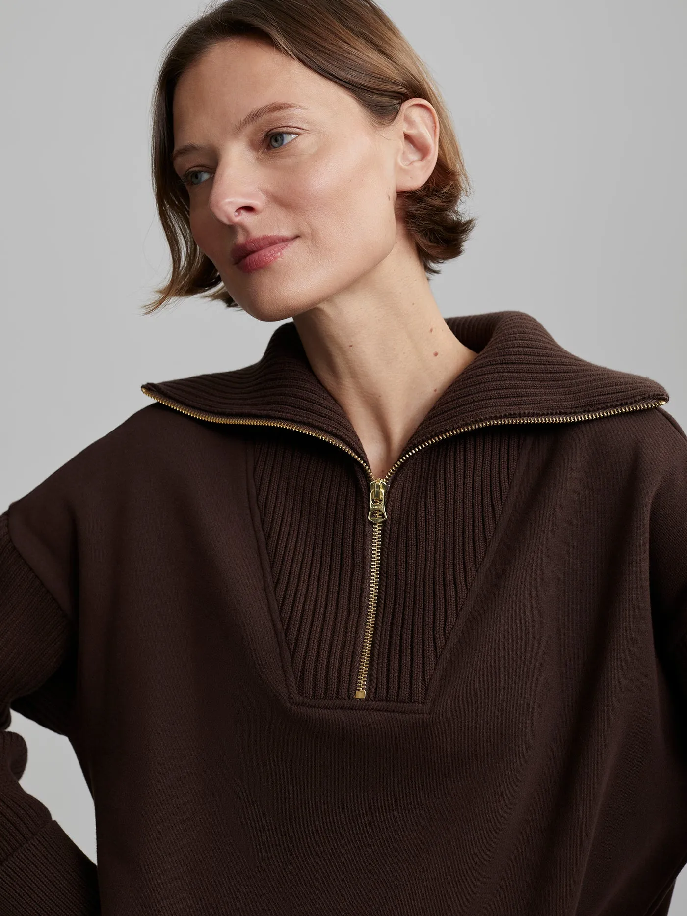 Owens Half Zip Sweat