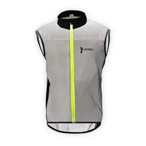 ReflecToes Deluxe Reflective Vest for Running, Walking and Cycling 4 Pockets