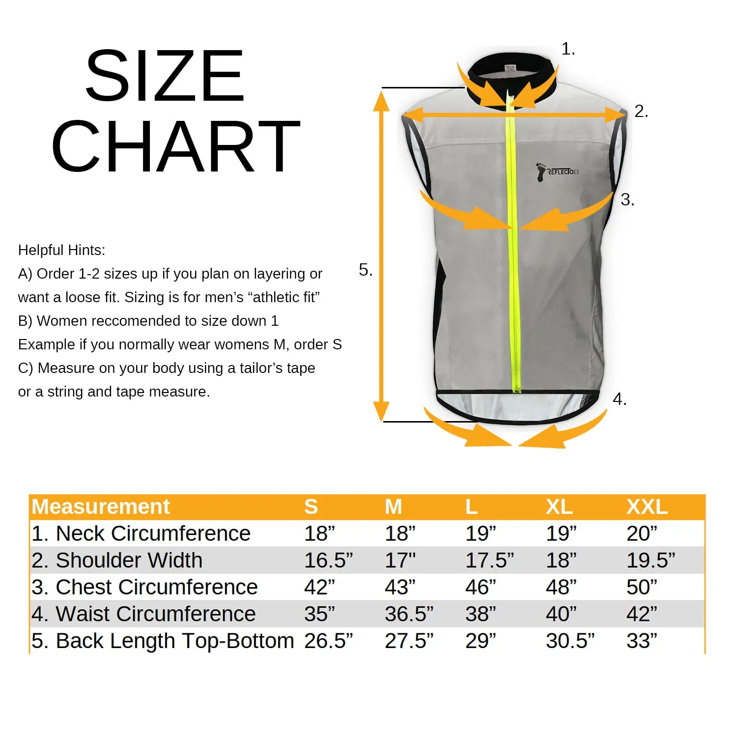 ReflecToes Deluxe Reflective Vest for Running, Walking and Cycling 4 Pockets