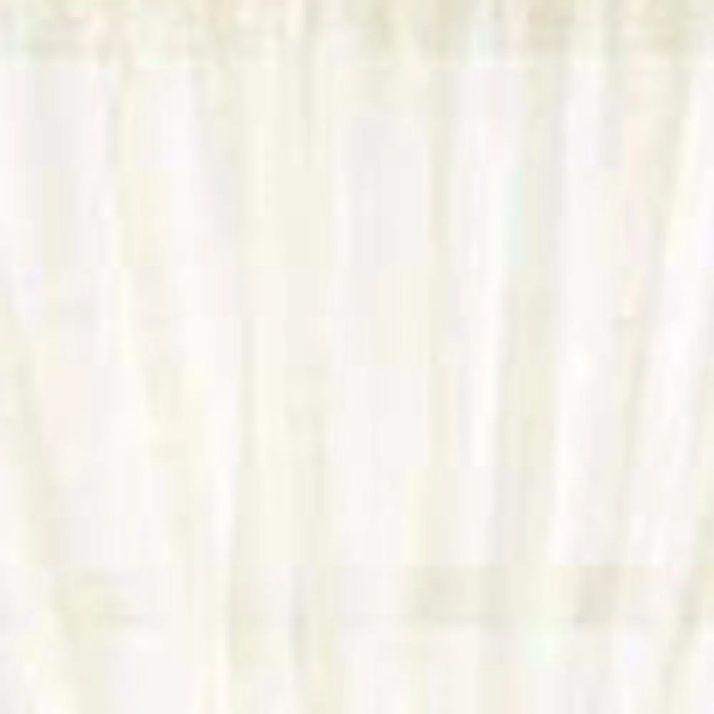 Reverie Snow Voile Tailored Door Panel