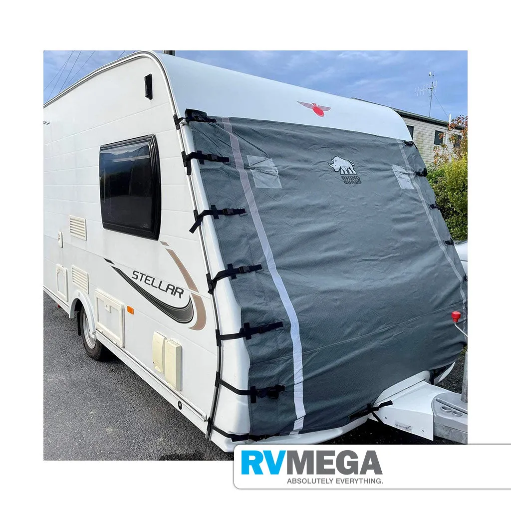 Rhino Guard Front Towing Cover - 235cm Wide Charcoal