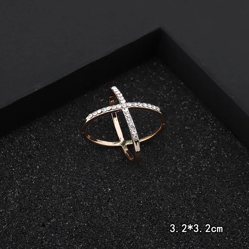 Scarf Buckle Brooch