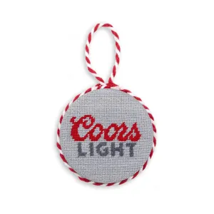 Smathers & Branson Coors Light Ornament in Light Grey