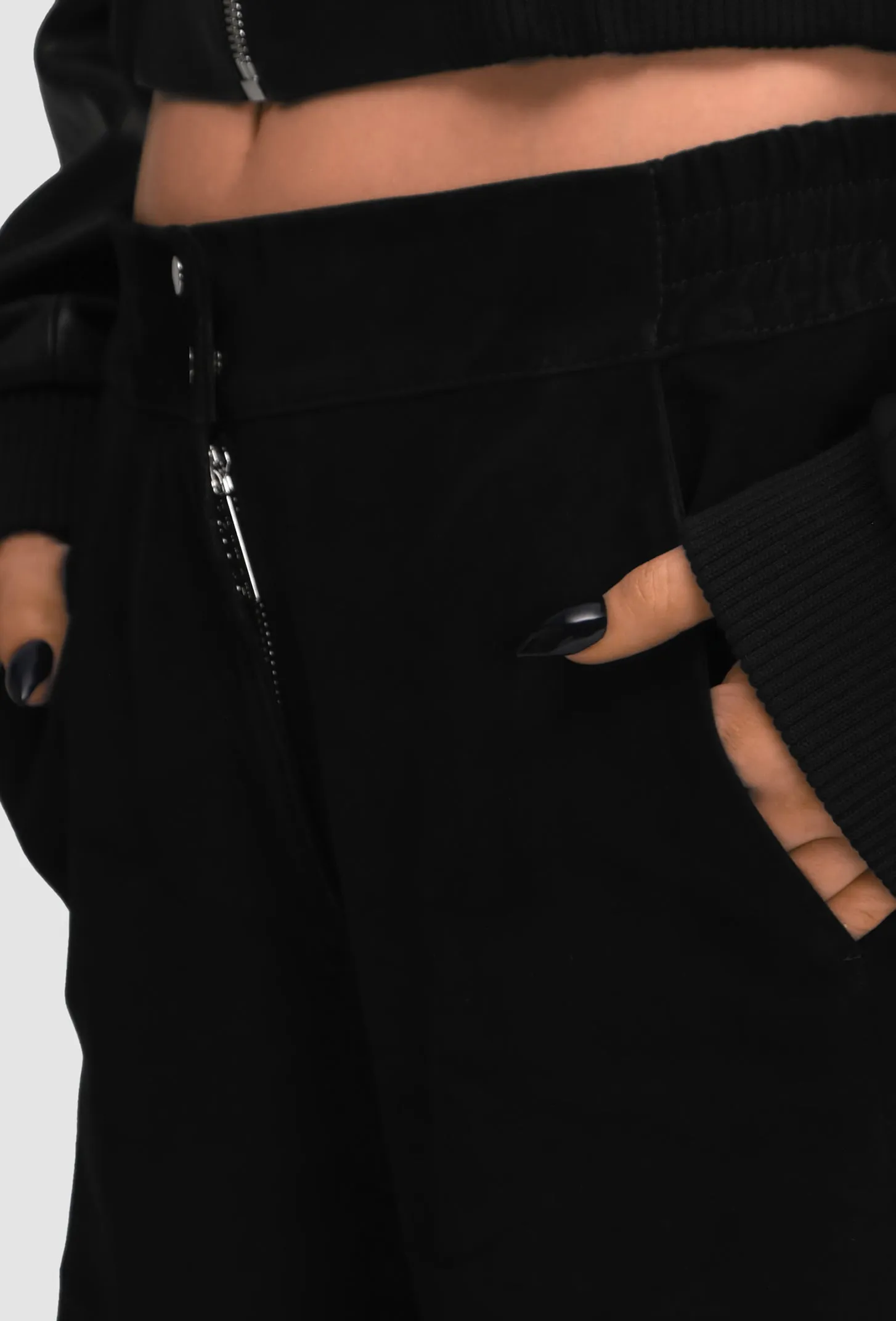Suede Trousers