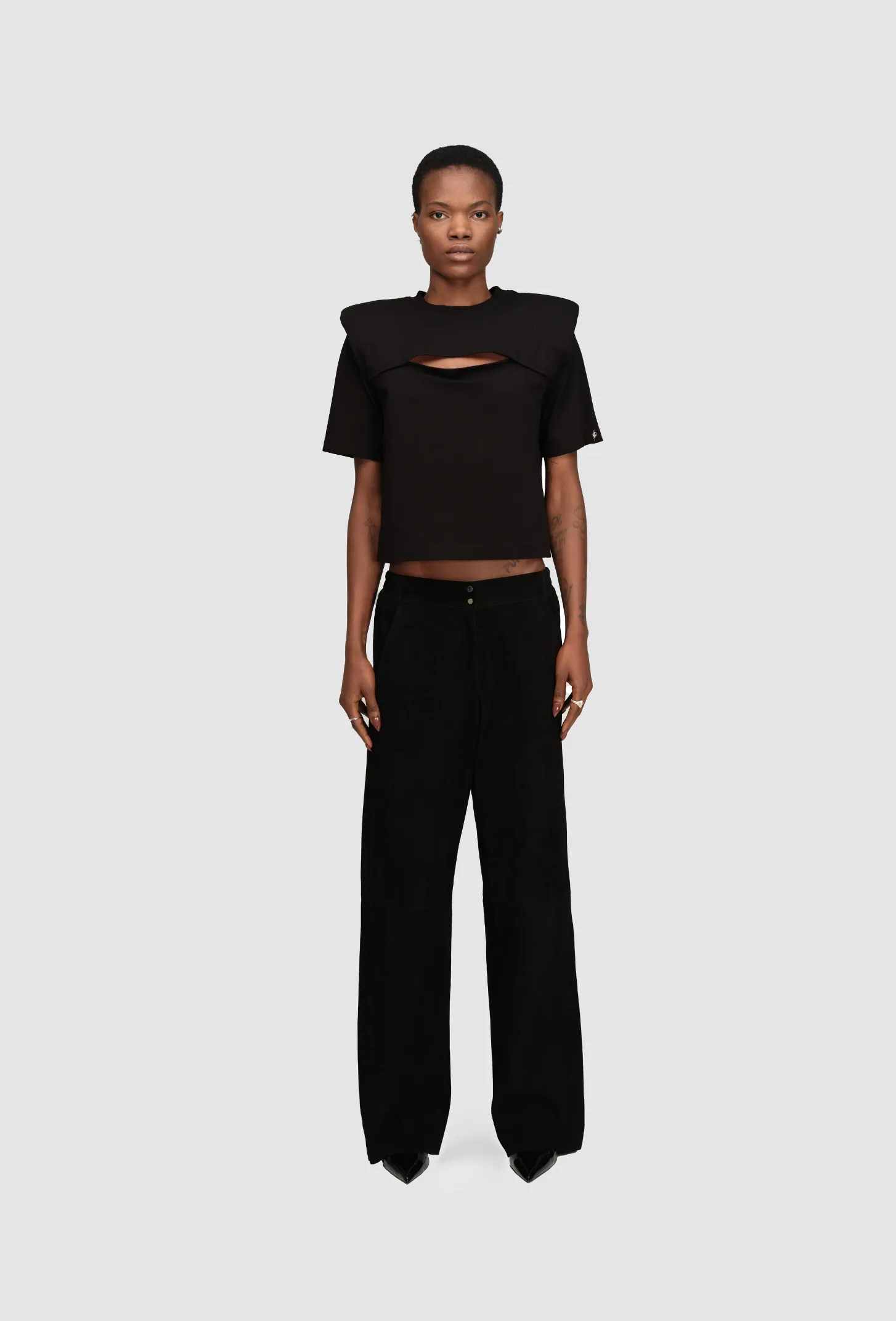 Suede Trousers
