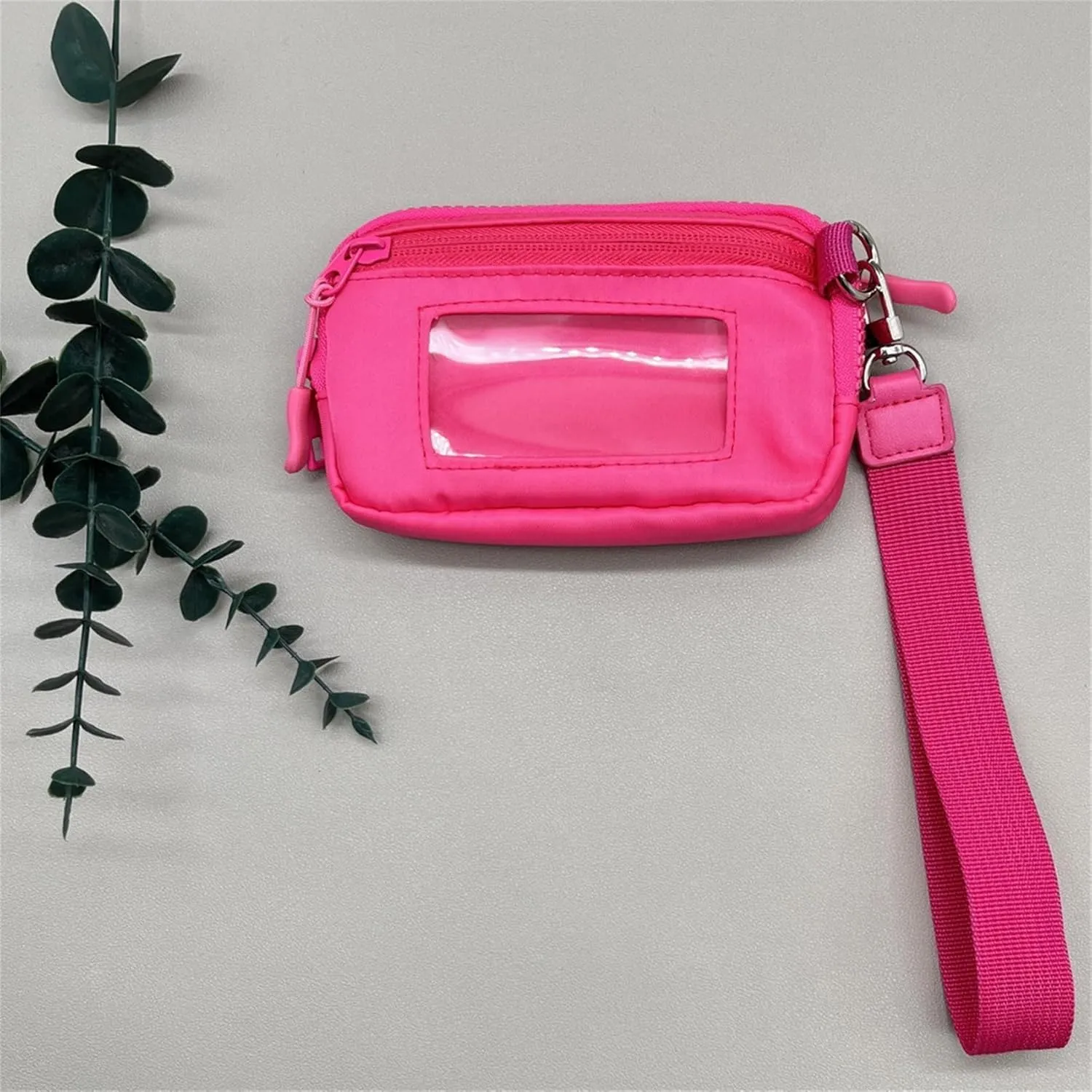 The Iris' Pouch Wallet,Iris' Wallet 2nd Gen,The Iris Pouch Wristlet Rainbow Wallet, Women's Waterproof Nylon Keychain Wallet (A4)