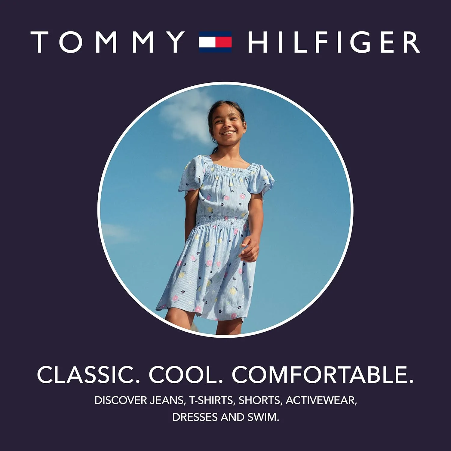 Tommy Hilfiger Girl's Chevron Puffer (Big Kids)