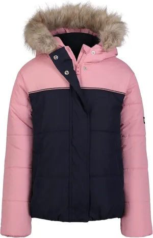 Tommy Hilfiger Girl's Chevron Puffer (Big Kids)