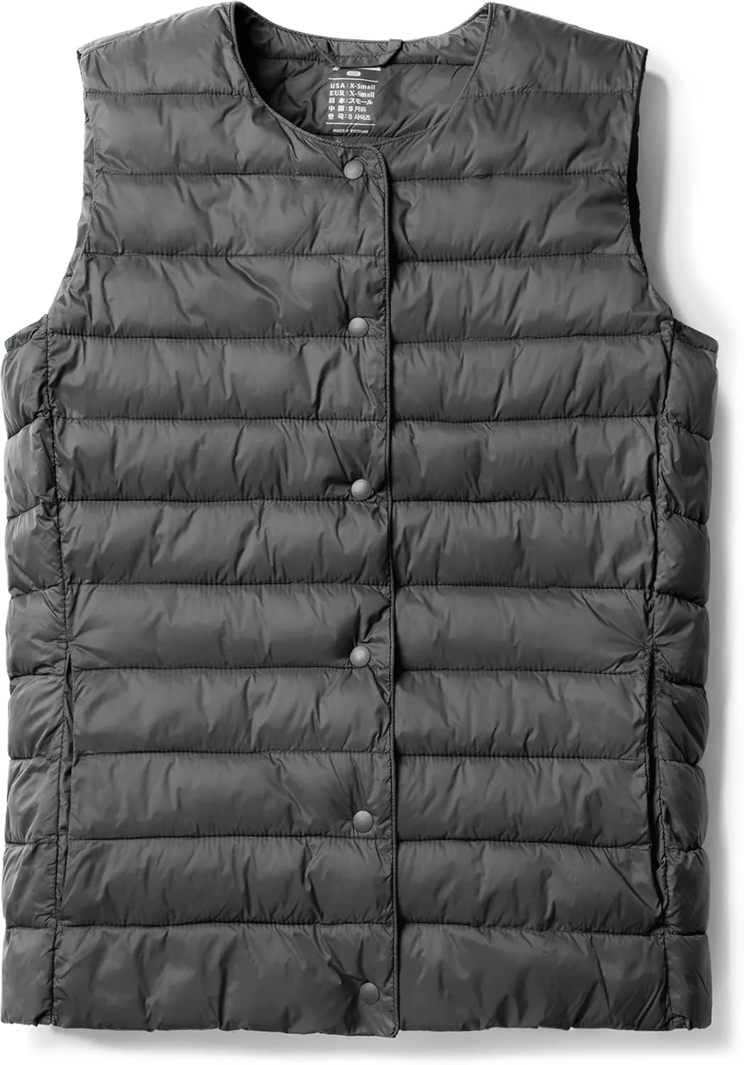 TSLA Women's Lightweight Packable Accent Puffer Jacket, Water-Resistant Winter Coat