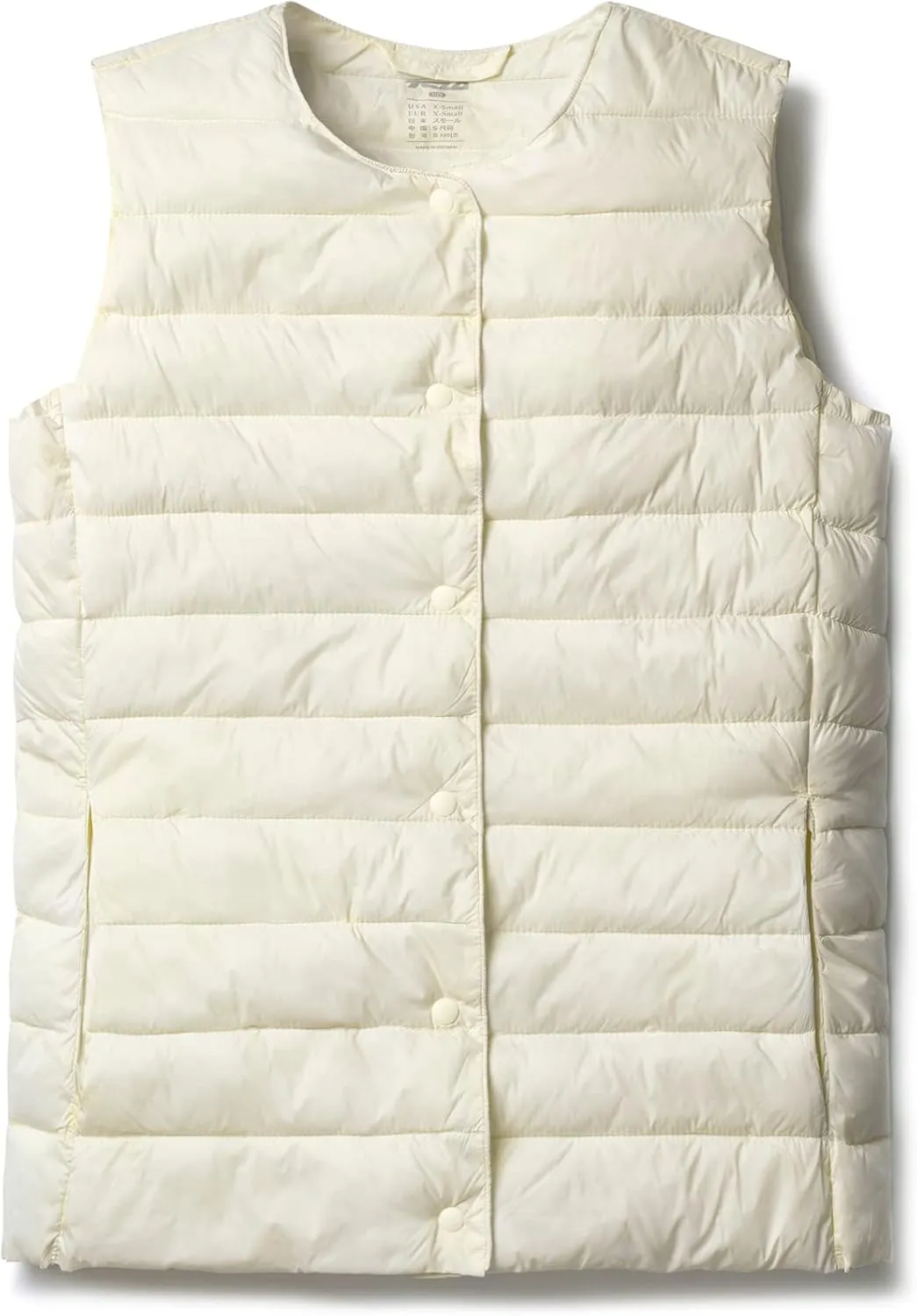 TSLA Women's Lightweight Packable Accent Puffer Jacket, Water-Resistant Winter Coat