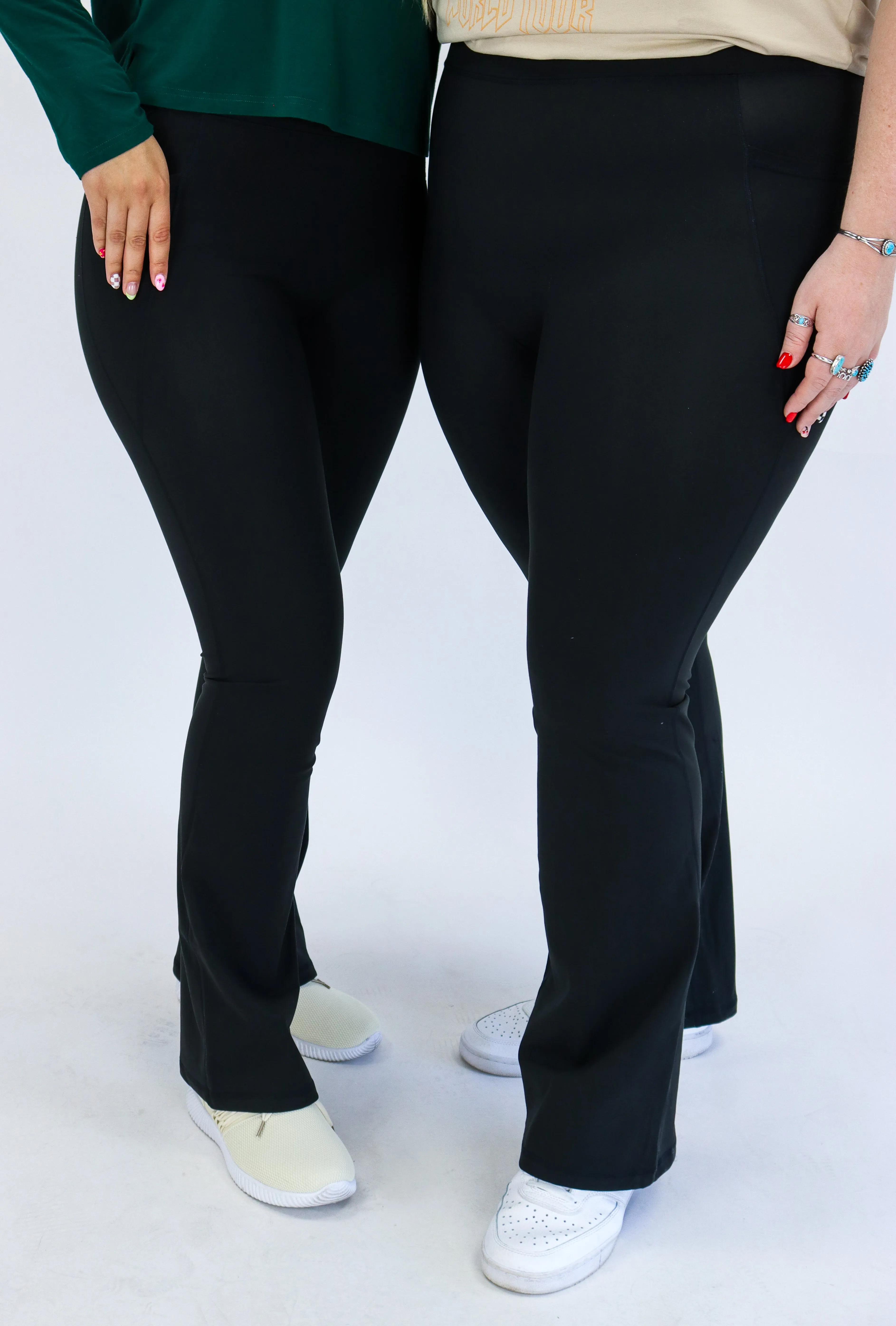 Tummy Control Flare Yoga Pant Leggings by Alexander Jane