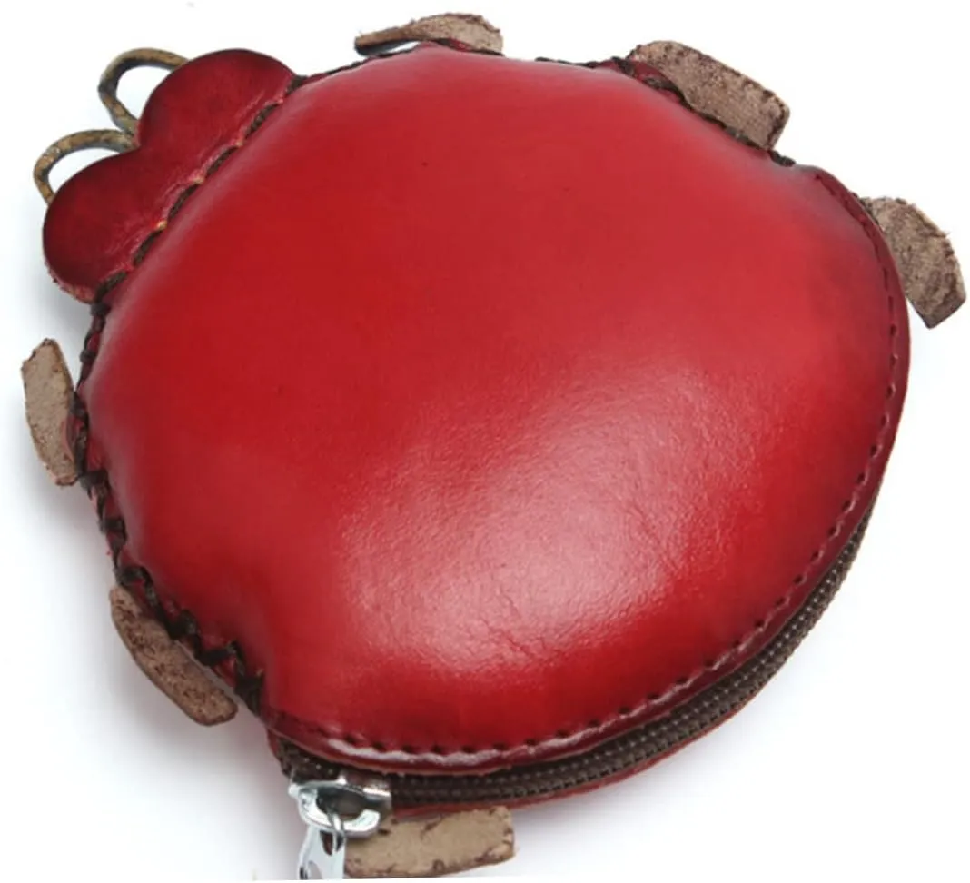 VALICLUD Pcs Ladybug Card Holder Wallet Women's Coin Purse Zipper Sleek Credit Card Holder for Special Occasions