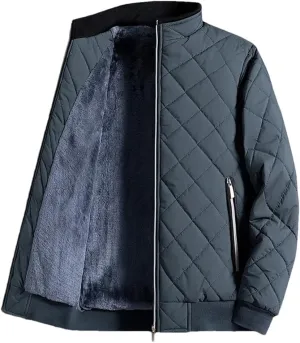 Winter Jacket Men's Cotton Padded Jackets Thicken Warm Coats Lightweight Men Quilted Jacket
