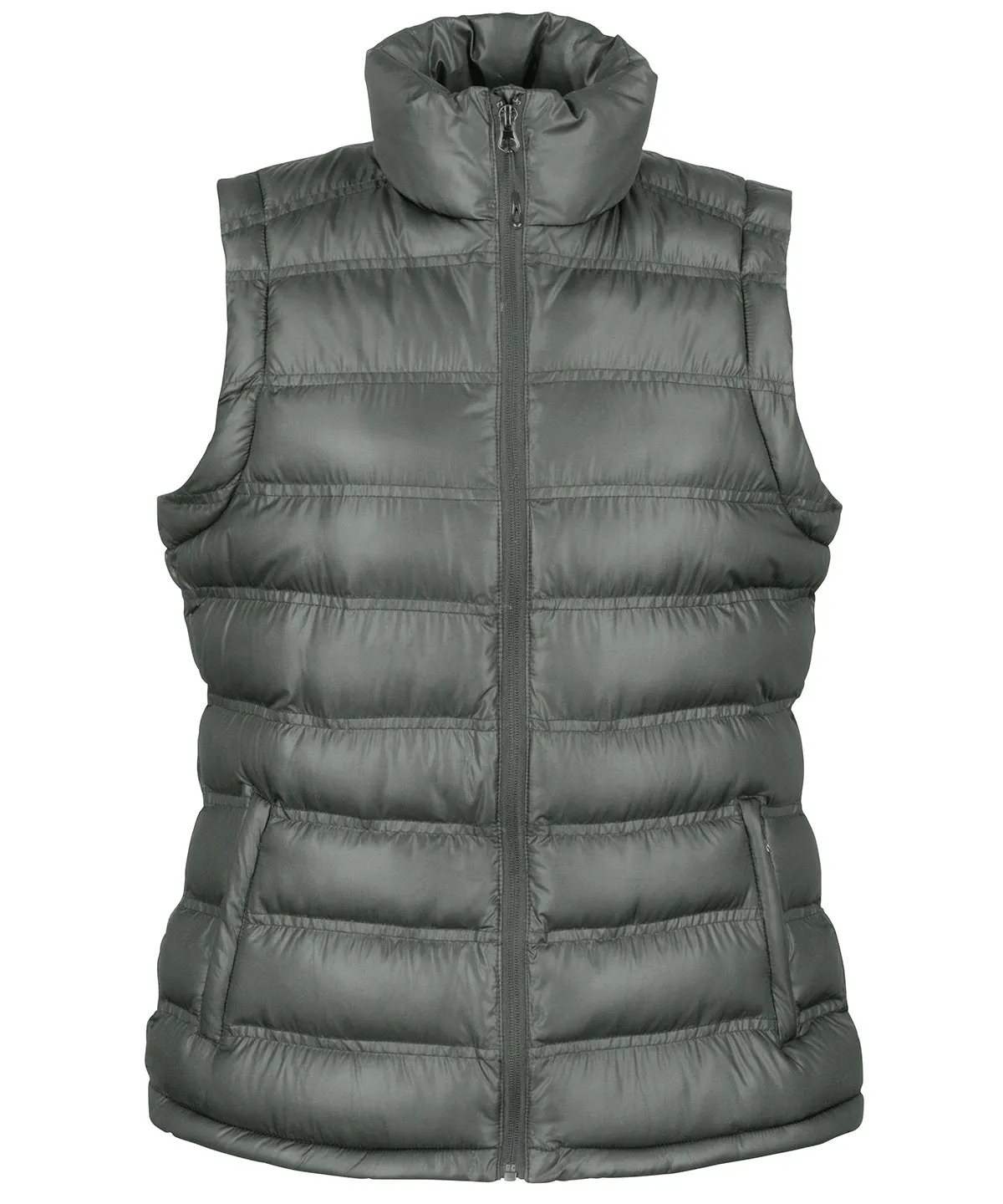 Womens ice bird padded gilet | Orange