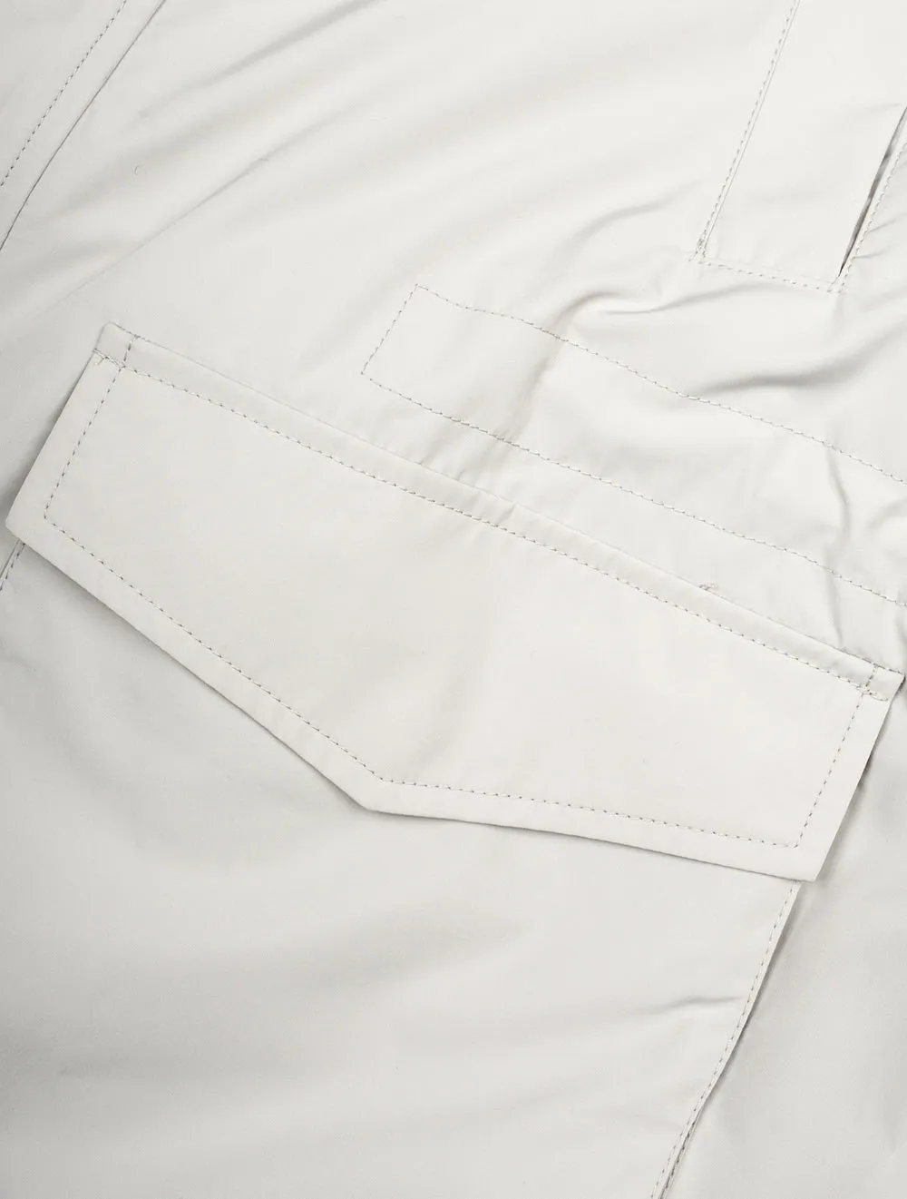 Woven Field Jacket Natural