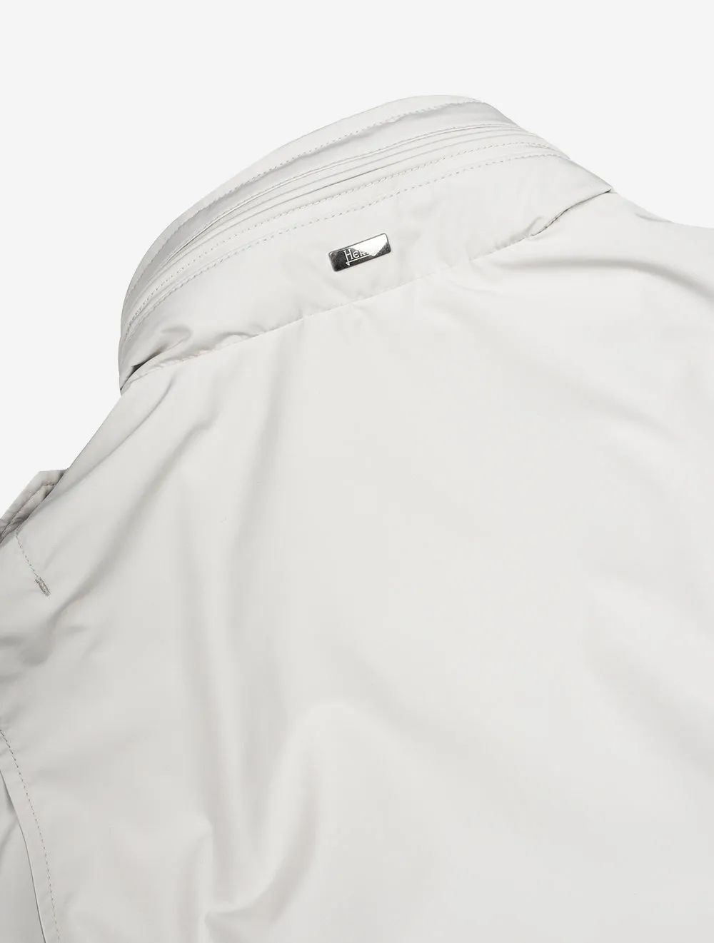 Woven Field Jacket Natural