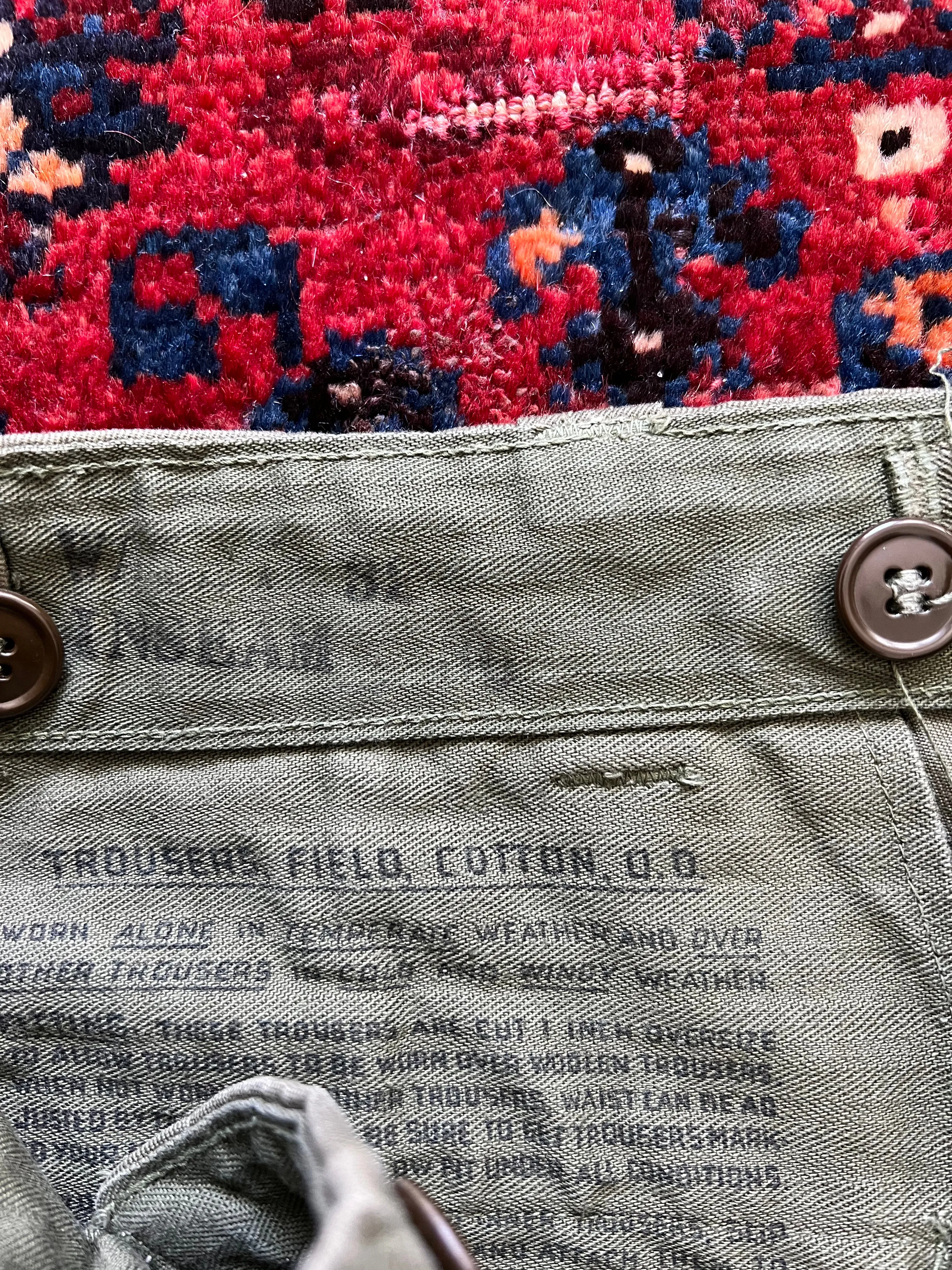 WWII U.S. Army M-1943 Field Pants
