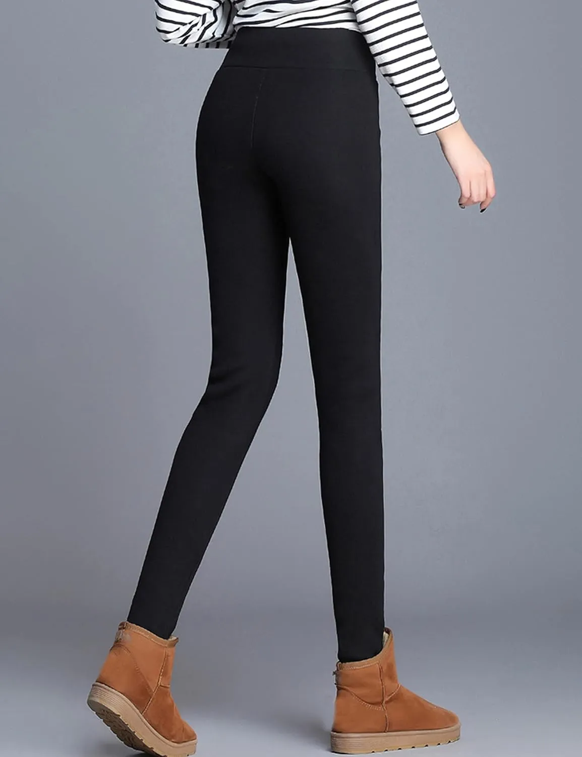 Yeokou Women's Warm Sherpa Lined Athletic Sweatpants Jogger Fleece Pants